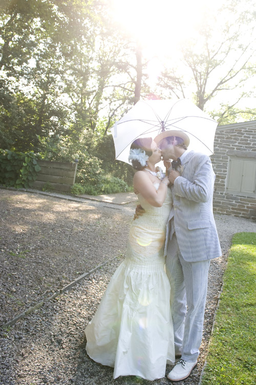 formal BBQ garden Philadelphia real wedding at Bartram's Garden, photos by Leah MacDonald formal BBQ garden Philadelphia real wedding at Bartram's Garden, photos by Leah MacDonald