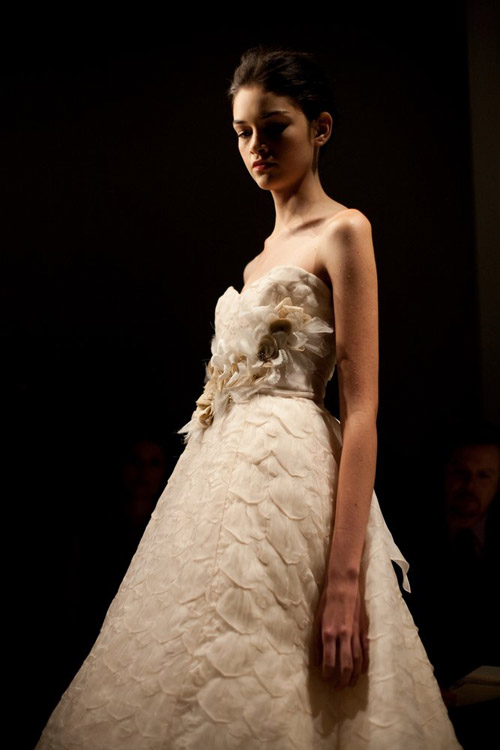Christos Spring 2011 bridal wedding dress collection runway show, images by John and Joseph Photography Christos Spring 2011 bridal wedding dress collection runway show, images by John and Joseph Photography
