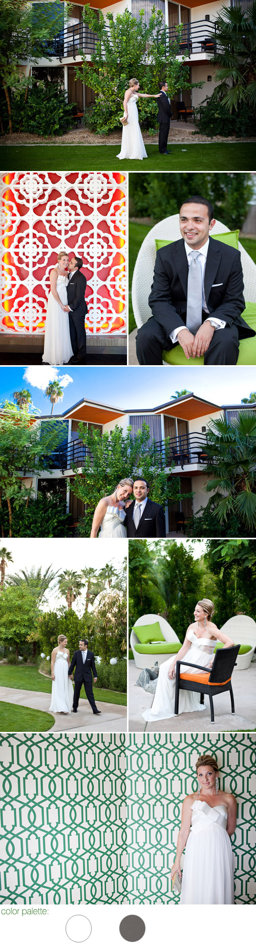 Palm Springs real wedding at Hotel Riviera, photos by Mary McHenry Photography Palm Springs real wedding at Hotel Riviera, photos by Mary McHenry Photography