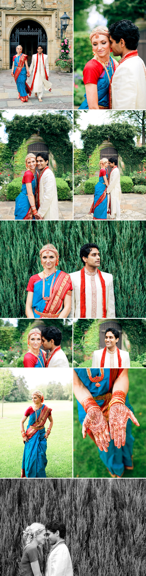Colorful Hindu real wedding at Meadbrook Hall in Rochester, Michigan, photos by Harrison Studio Colorful Hindu real wedding at Meadbrook Hall in Rochester, Michigan, photos by Harrison Studio