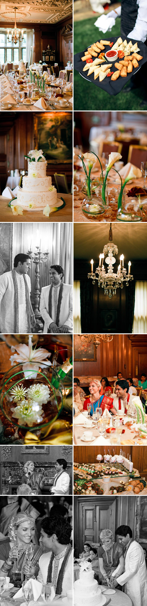 Colorful Hindu real wedding at Meadbrook Hall in Rochester, Michigan, photos by Harrison Studio Colorful Hindu real wedding at Meadbrook Hall in Rochester, Michigan, photos by Harrison Studio