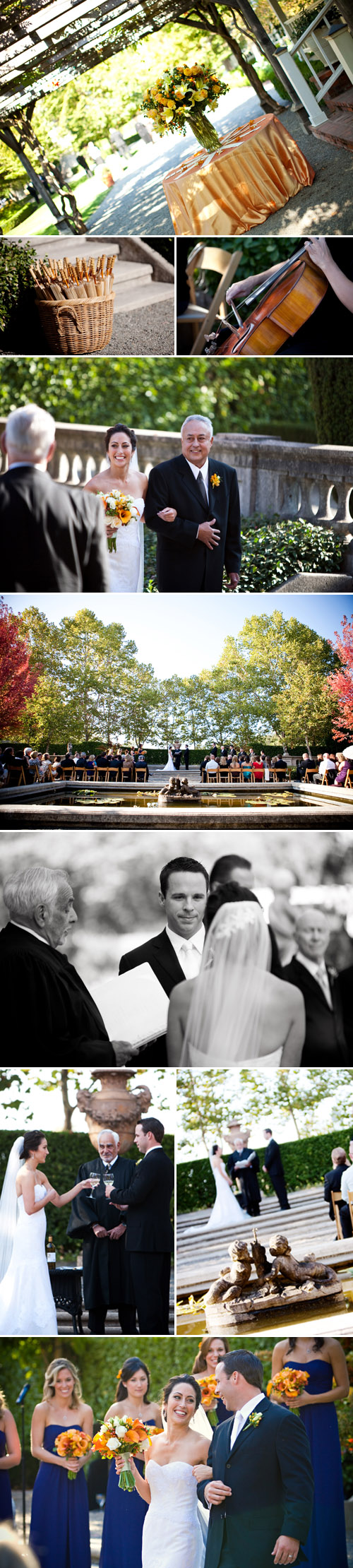 fall real wedding at Beaulieu Gardens in Napa California, photos by Jennifer Bowen Photography fall real wedding at Beaulieu Gardens in Napa California, photos by Jennifer Bowen Photography