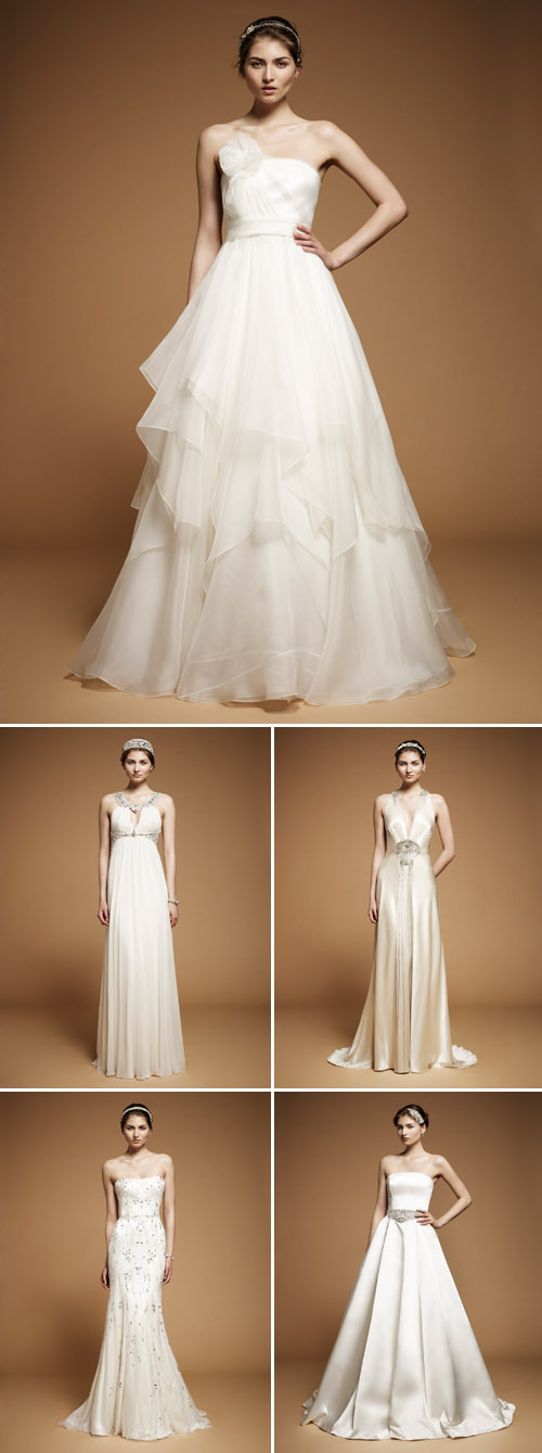 Jenny Packham spring summer 2012 wedding dress collection, vintage inspired glamorous wedding dresses Jenny Packham spring summer 2012 wedding dress collection, vintage inspired glamorous wedding dresses