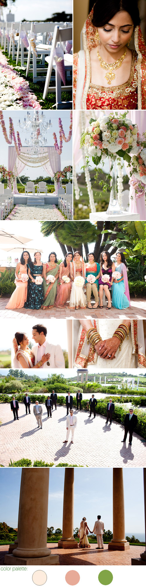 beautiful Indian real wedding at The Resort at Pelican Hill Newport Coast, California, coordinated by Details, Details, Photos by John and Joseph Photography beautiful Indian real wedding at The Resort at Pelican Hill Newport Coast, California, coordinated by Details, Details, Photos by John and Joseph Photography