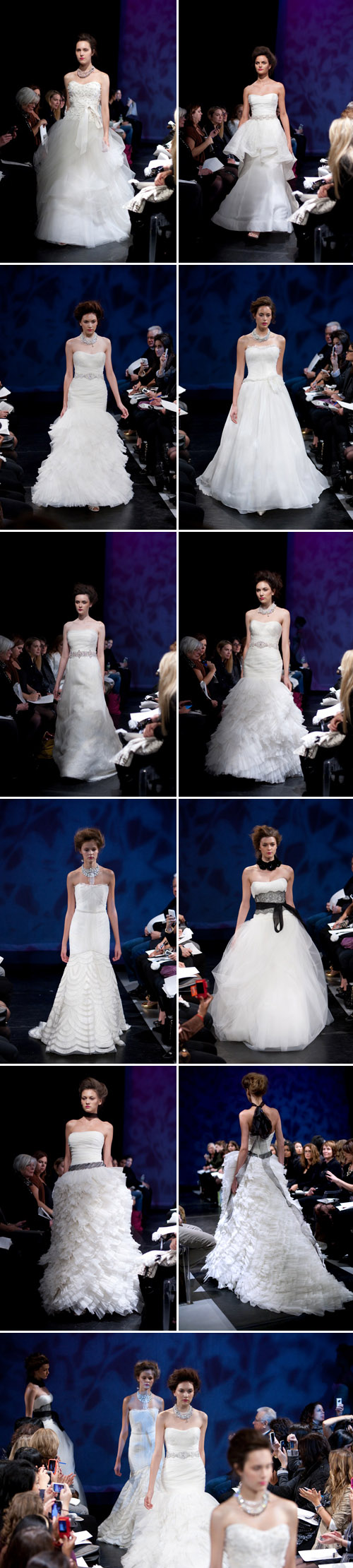 Rivini fall 2011 wedding dress collection, NYC bridal market, photos by John and Joseph Photography Rivini fall 2011 wedding dress collection, NYC bridal market, photos by John and Joseph Photography