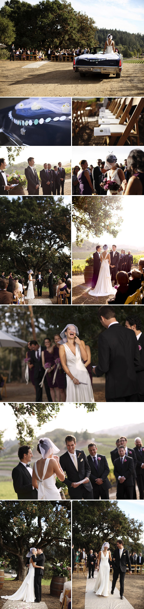 modern and vintage vineyard wedding at Lancaster Estate in Sonoma, California, wedding photos by Michéle Waite modern and vintage vineyard wedding at Lancaster Estate in Sonoma, California, wedding photos by Michéle Waite