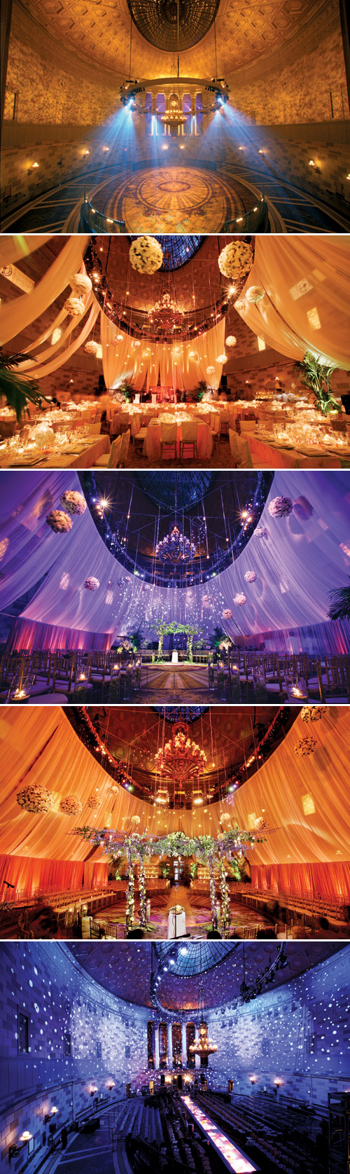amazing wedding lighting design at Gotham Hall in New York by Bentley Meeker from his Light X Design book amazing wedding lighting design at Gotham Hall in New York by Bentley Meeker from his Light X Design book