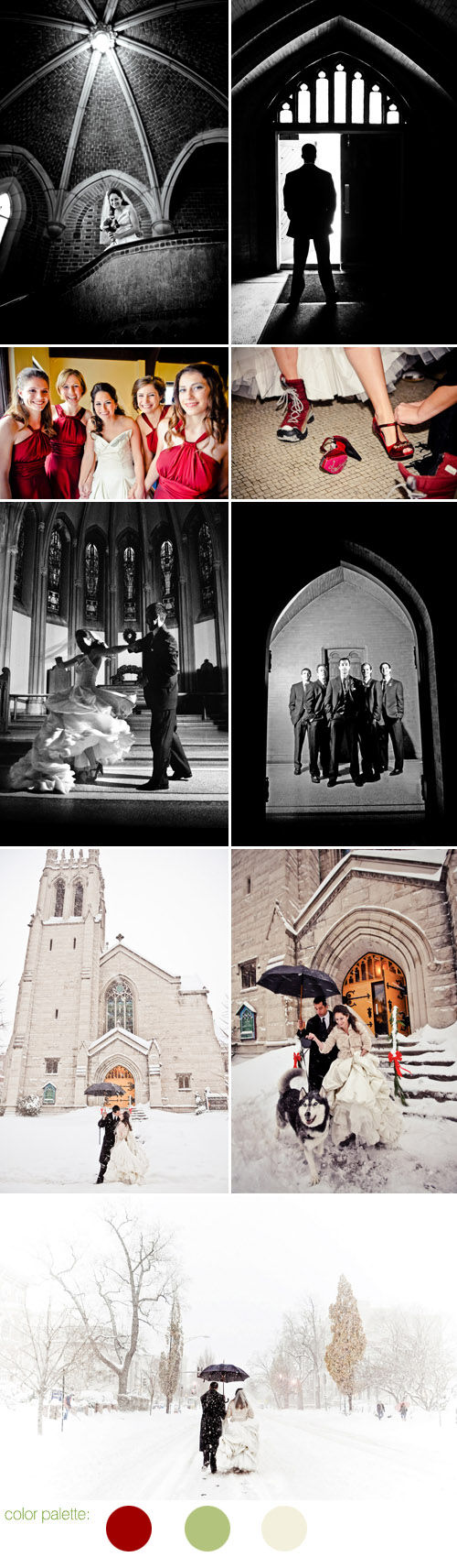 Washington DC winter wedding in a snow storm, photography by Rebekah J. Murray Washington DC winter wedding in a snow storm, photography by Rebekah J. Murray