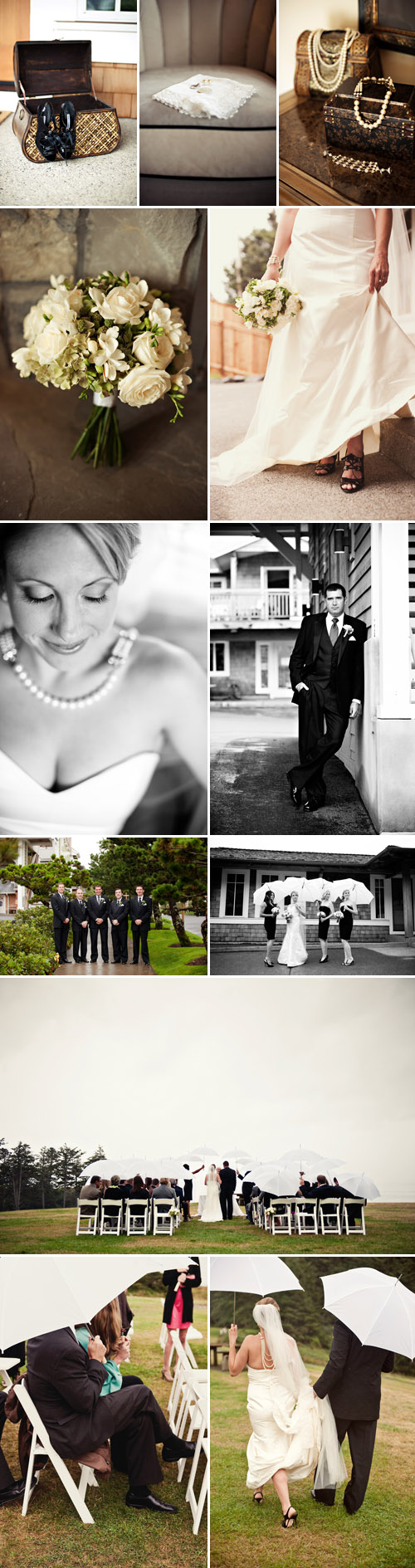 sweet outdoor wedding in the rain in Cannon Beach Oregon, Surfsand Resort, photography by Soul Mate Photo sweet outdoor wedding in the rain in Cannon Beach Oregon, Surfsand Resort, photography by Soul Mate Photo