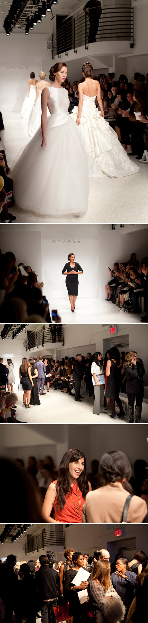 backstage photos at Amsale wedding fashion show during NYC bridal market 2011, photos by Merri Cyr and Mark Walker of Merri Cyr Weddings backstage photos at Amsale wedding fashion show during NYC bridal market 2011, photos by Merri Cyr and Mark Walker of Merri Cyr Weddings