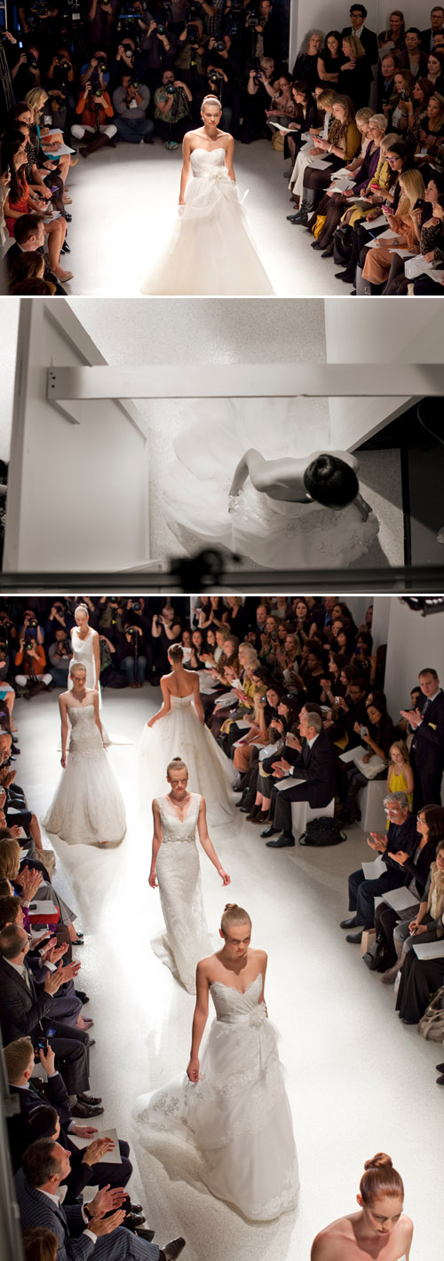 backstage photos at Christos wedding fashion show during NYC bridal market 2011, photos by Merri Cyr and Mark Walker of Merri Cyr Weddings backstage photos at Christos wedding fashion show during NYC bridal market 2011, photos by Merri Cyr and Mark Walker of Merri Cyr Weddings