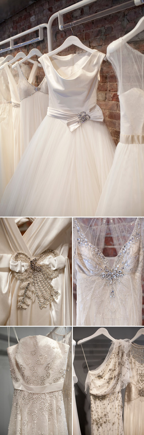 Jenny Packham wedding dress showroom and Spring/Summer 2012 collection, photos by Merri Cyr and Mark Walker of Merri Cyr Weddings Jenny Packham wedding dress showroom and Spring/Summer 2012 collection, photos by Merri Cyr and Mark Walker of Merri Cyr Weddings