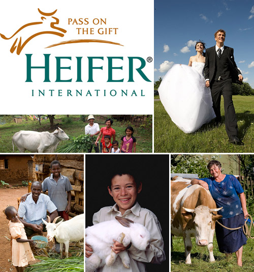 Charitable wedding registries and gifts from Heifer.org Charitable wedding registries and gifts from Heifer.org