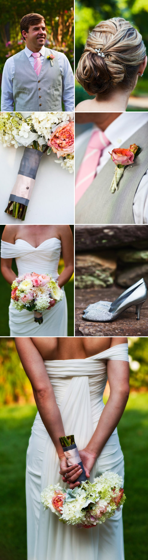 blue and white chevron print wedding decor, garden wedding ideas and inspiration shoot at Charlottesville, Virginia's Clifton Inn, photos by Holland Photo Arts blue and white chevron print wedding decor, garden wedding ideas and inspiration shoot at Charlottesville, Virginia's Clifton Inn, photos by Holland Photo Arts