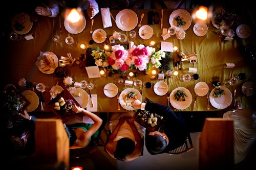 the dinner table, photo by Chrisman Studios the dinner table, photo by Chrisman Studios
