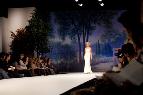 Claire Pettibone wedding dress fashion show at NYC bridal market 2011, photos by Merri Cyr and Mark Walker from Merri Cyr Weddings Claire Pettibone wedding dress fashion show at NYC bridal market 2011, photos by Merri Cyr and Mark Walker from Merri Cyr Weddings