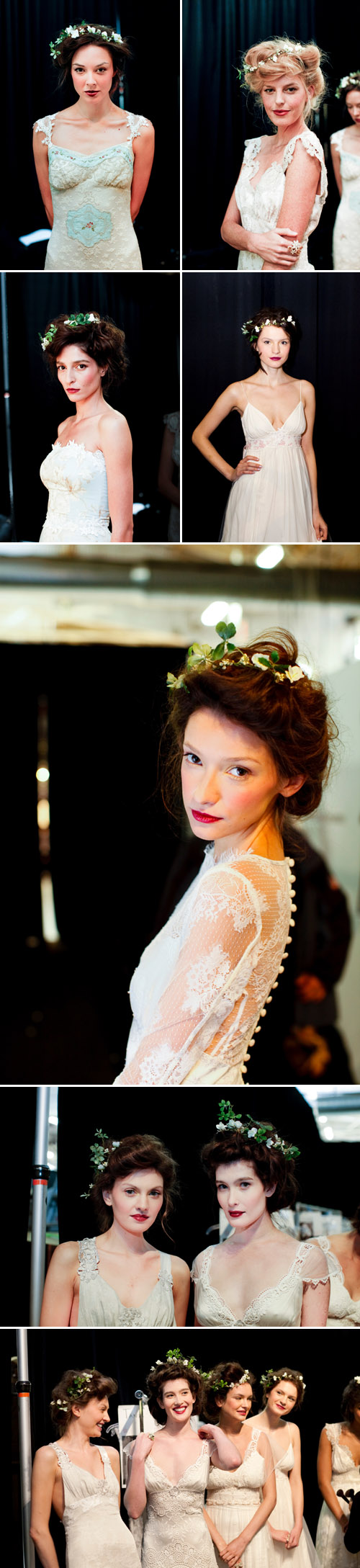 Claire Pettibone wedding dress fashion show at NYC bridal market 2011, photos by Merri Cyr and Mark Walker from Merri Cyr Weddings Claire Pettibone wedding dress fashion show at NYC bridal market 2011, photos by Merri Cyr and Mark Walker from Merri Cyr Weddings