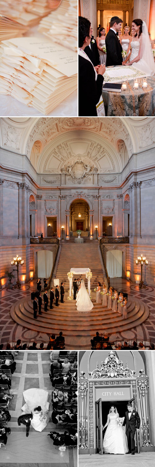 classic and elegant black tie wedding at San Francisco City Hall, ivory, silver, peach and sage green Art Deco wedding decor, photos by Michelle Walker Photography classic and elegant black tie wedding at San Francisco City Hall, ivory, silver, peach and sage green Art Deco wedding decor, photos by Michelle Walker Photography
