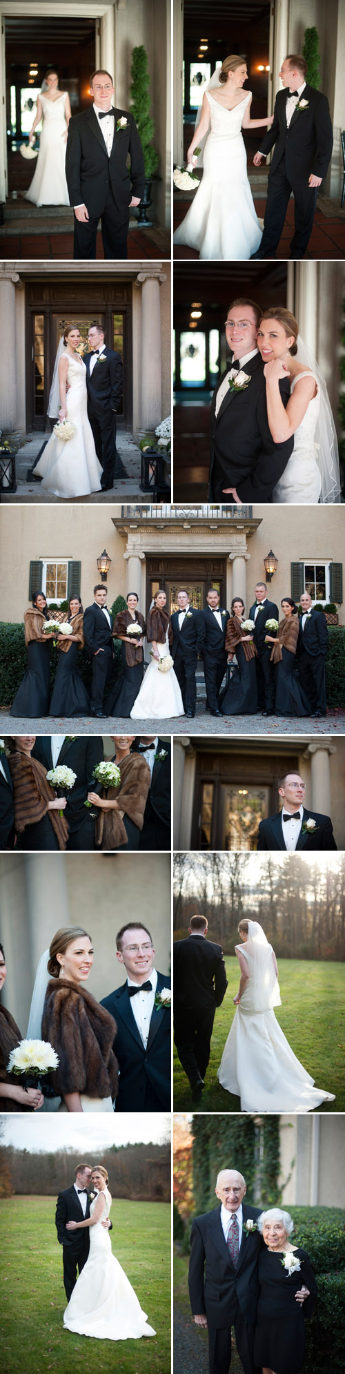 classic cream and white real wedding at Lord Thompson Manor in Thompson, CT, photographed by Justin and Mary Photography classic cream and white real wedding at Lord Thompson Manor in Thompson, CT, photographed by Justin and Mary Photography