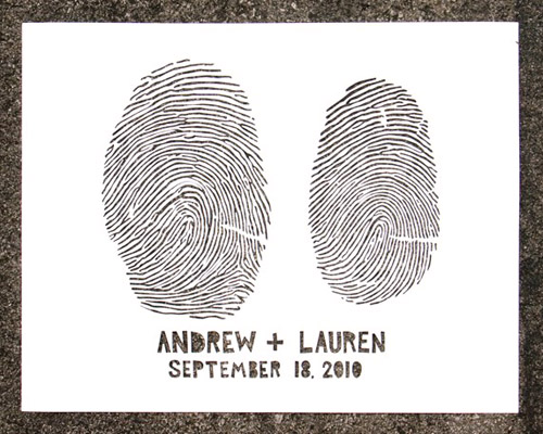 custom finger print cut paper art by Lori Danelle, hand made wedding gift custom finger print cut paper art by Lori Danelle, hand made wedding gift