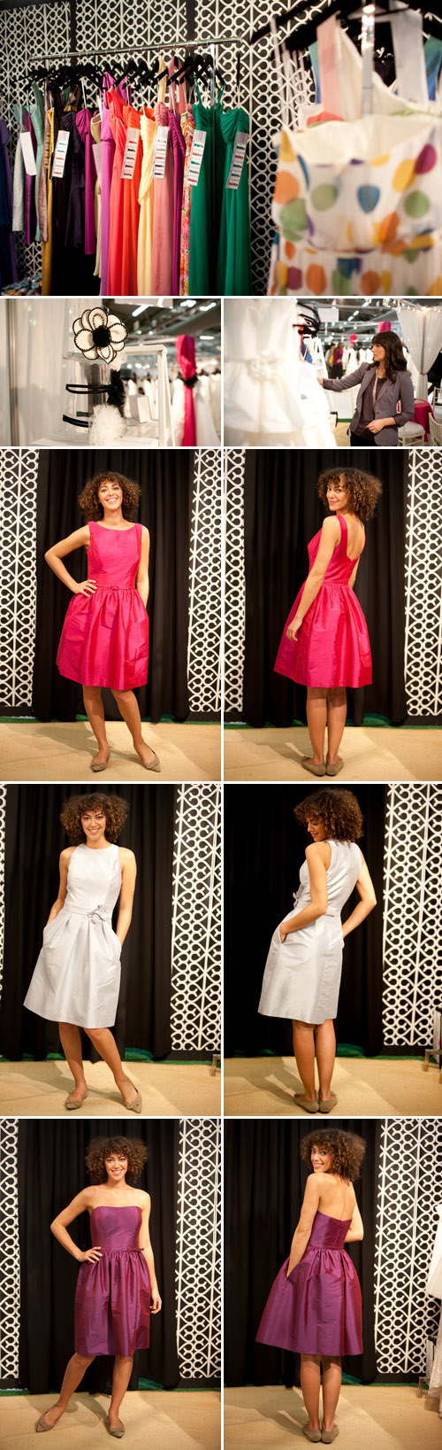 Alfred Sung spring 2011 bridesmaids' dresses from The Dessy Group, New York Bridal Market, photos by John and Joseph Photography Alfred Sung spring 2011 bridesmaids' dresses from The Dessy Group, New York Bridal Market, photos by John and Joseph Photography