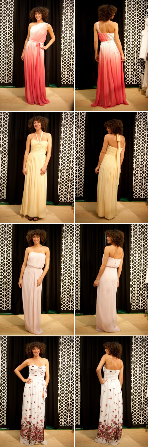 The Dessy Group bridesmaids collections during Bridal Market, photos by John and Joseph Photography The Dessy Group bridesmaids collections during Bridal Market, photos by John and Joseph Photography