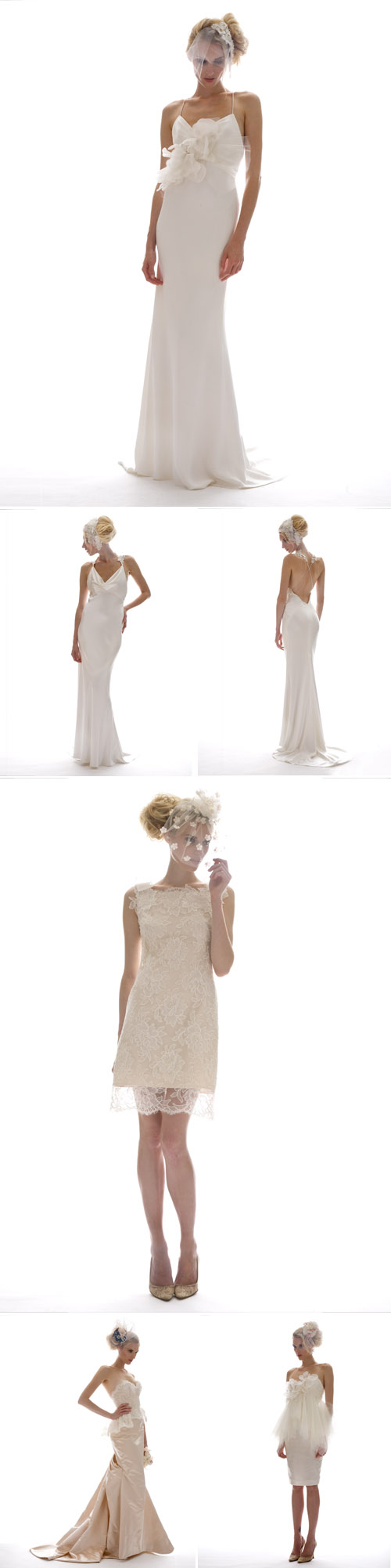 pretty Elizabeth Fillmore wedding dresses, perfect for destination weddings, Fall 2012 wedding dress and accessory collection pretty Elizabeth Fillmore wedding dresses, perfect for destination weddings, Fall 2012 wedding dress and accessory collection