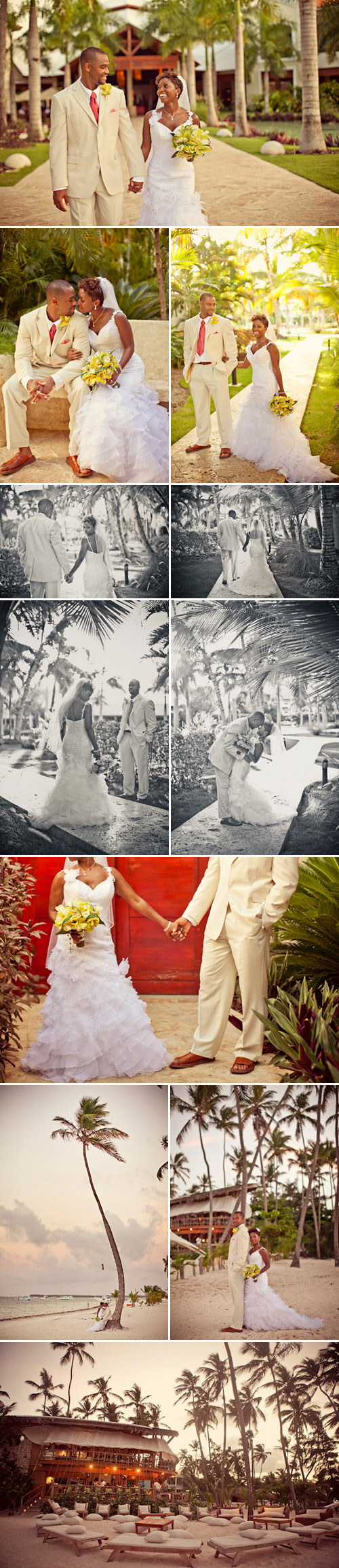 stylish tropical beach destination wedding in Punta Cana, Dominican Republic, photos by SB Childs Photography stylish tropical beach destination wedding in Punta Cana, Dominican Republic, photos by SB Childs Photography