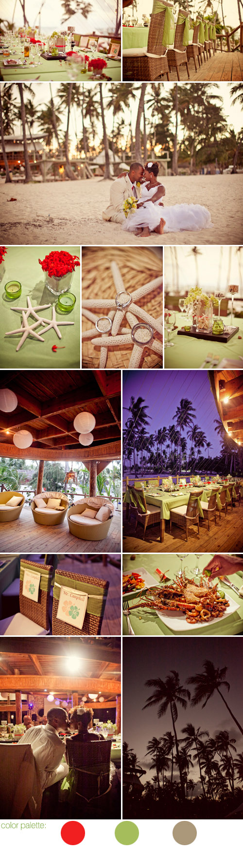 stylish tropical beach destination wedding in Punta Cana, Dominican Republic, photos by SB Childs Photography stylish tropical beach destination wedding in Punta Cana, Dominican Republic, photos by SB Childs Photography