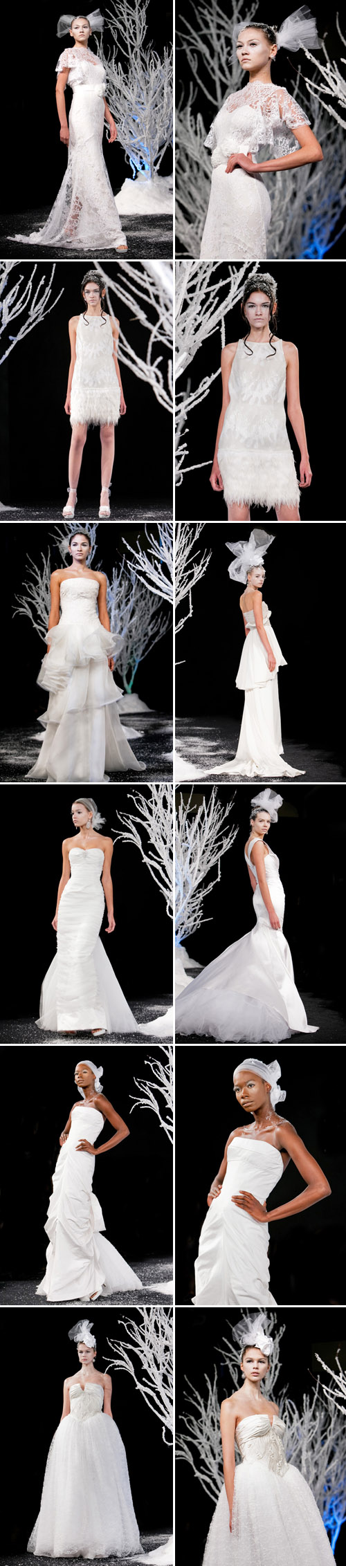 Douglas Hannant Fall 2011 wedding dress collection from NY Bridal Market, photos by John and Jospeh Photography Douglas Hannant Fall 2011 wedding dress collection from NY Bridal Market, photos by John and Jospeh Photography