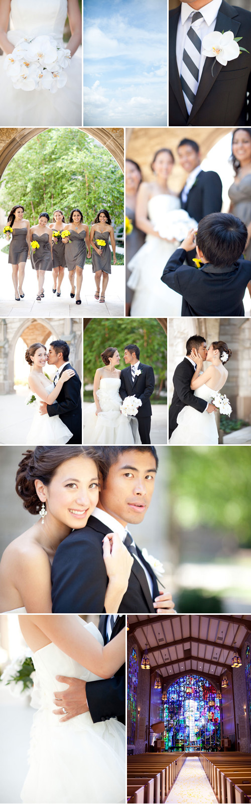 Yellow and gray downtown chicago wedding, photos by LA wedding photographer Caroline Tran Yellow and gray downtown chicago wedding, photos by LA wedding photographer Caroline Tran