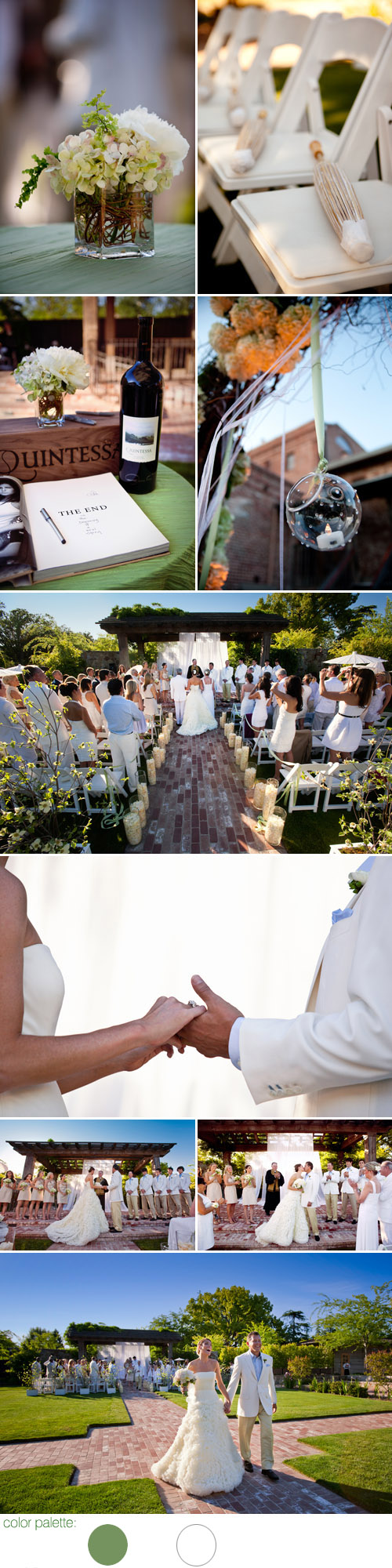 sophisticated Napa Valley vineyard wedding at The Vintage Estate, Vera Wang wedding dress, white, pink and green wedding color ideas, photos by Catherine Hall Studios sophisticated Napa Valley vineyard wedding at The Vintage Estate, Vera Wang wedding dress, white, pink and green wedding color ideas, photos by Catherine Hall Studios