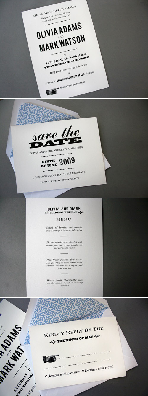 simple vintage letterpress wedding invitation design by Emma Jo, wedding stationery with vintage flair simple vintage letterpress wedding invitation design by Emma Jo, wedding stationery with vintage flair