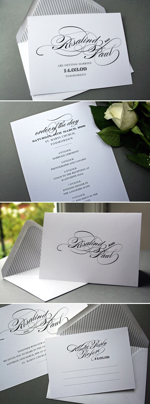 simple vintage letterpress wedding invitation design by Emma Jo, wedding stationery with vintage flair simple vintage letterpress wedding invitation design by Emma Jo, wedding stationery with vintage flair