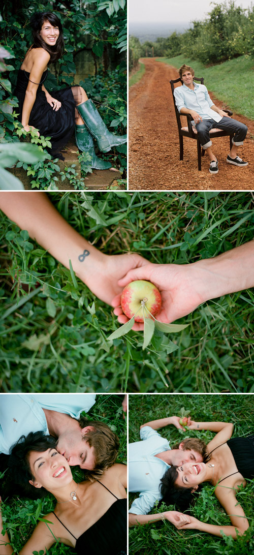 playful couple photos at Carter's Mountain Apple Orchard in Charlottesville, Va playful couple photos at Carter's Mountain Apple Orchard in Charlottesville, Va