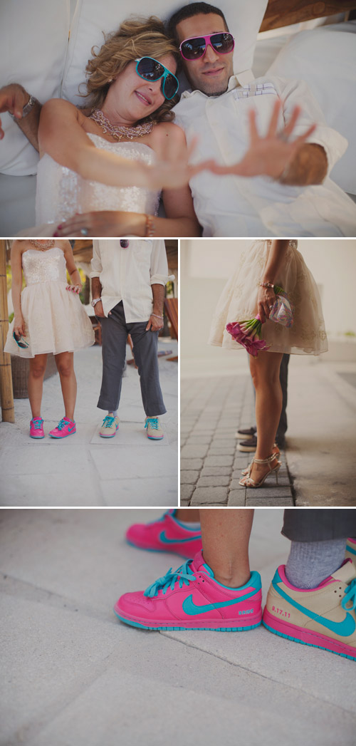 Fun Neon South Beach Miami Wedding Style by Kallima Photography Fun Neon South Beach Miami Wedding Style by Kallima Photography