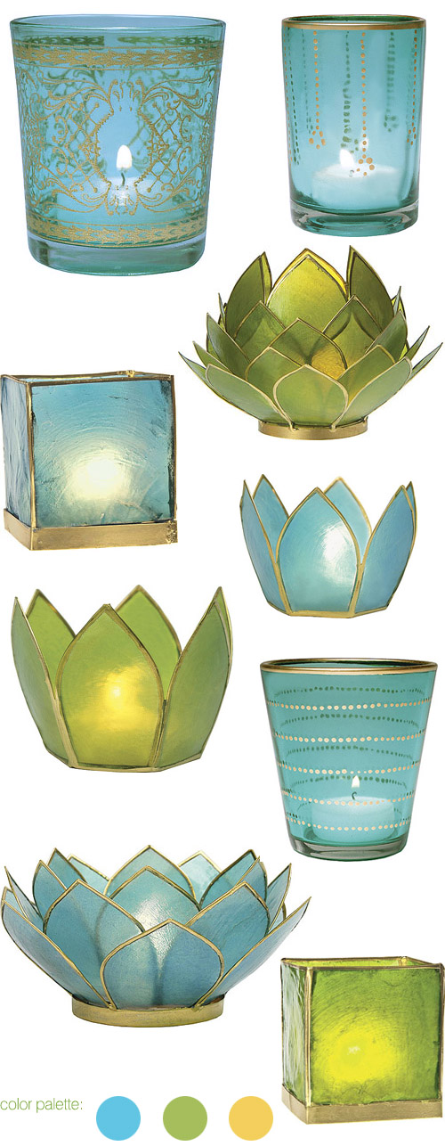 gold, turquoise and green wedding candle holders, god gilded wedding decor from LunaBazaar.com gold, turquoise and green wedding candle holders, god gilded wedding decor from LunaBazaar.com