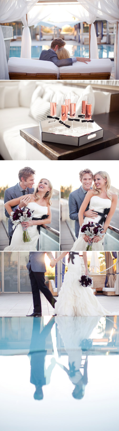 stylish, hip, modern wedding style inspiration at the W Hotel Scottsdale from Outstanding Occasions and Melissa Jill Photography - black, white, gray and pink wedding color ideas stylish, hip, modern wedding style inspiration at the W Hotel Scottsdale from Outstanding Occasions and Melissa Jill Photography - black, white, gray and pink wedding color ideas