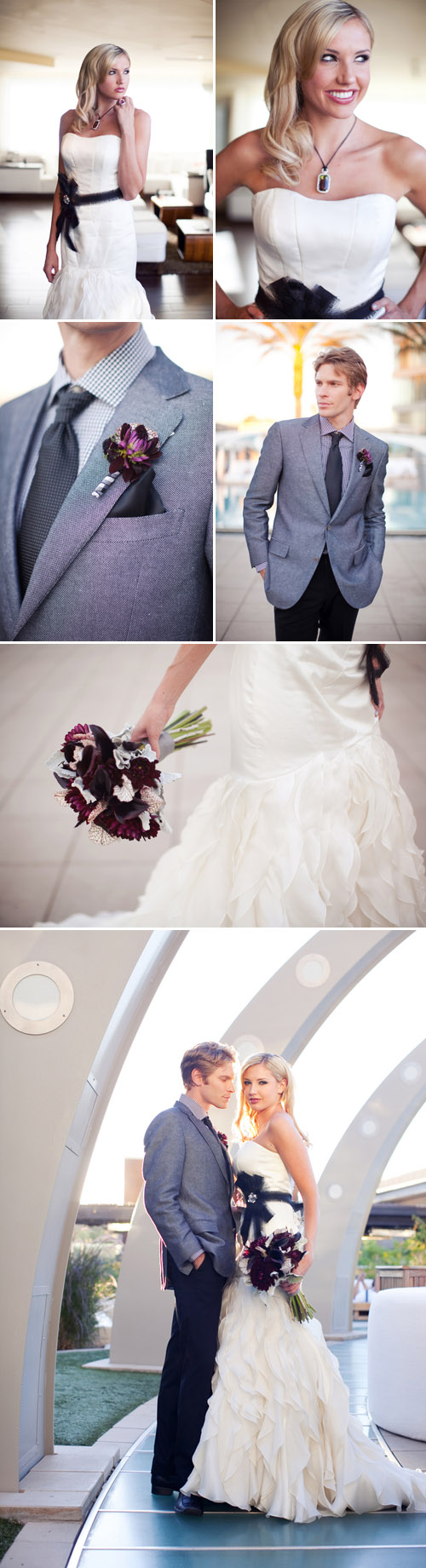 stylish, hip, modern wedding style inspiration at the W Hotel Scottsdale from Outstanding Occasions and Melissa Jill Photography - black, white, gray and pink wedding color ideas stylish, hip, modern wedding style inspiration at the W Hotel Scottsdale from Outstanding Occasions and Melissa Jill Photography - black, white, gray and pink wedding color ideas