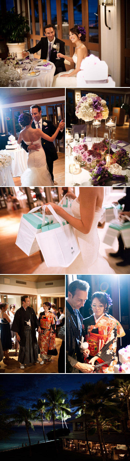 purple, lavender and white hawaii wedding at Halekulani Hotel, Honolulu, photos by Derek Wong purple, lavender and white hawaii wedding at Halekulani Hotel, Honolulu, photos by Derek Wong
