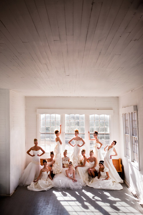 Heidi Elnora 2011 wedding dress collection photographed by Leslee Mitchell Heidi Elnora 2011 wedding dress collection photographed by Leslee Mitchell