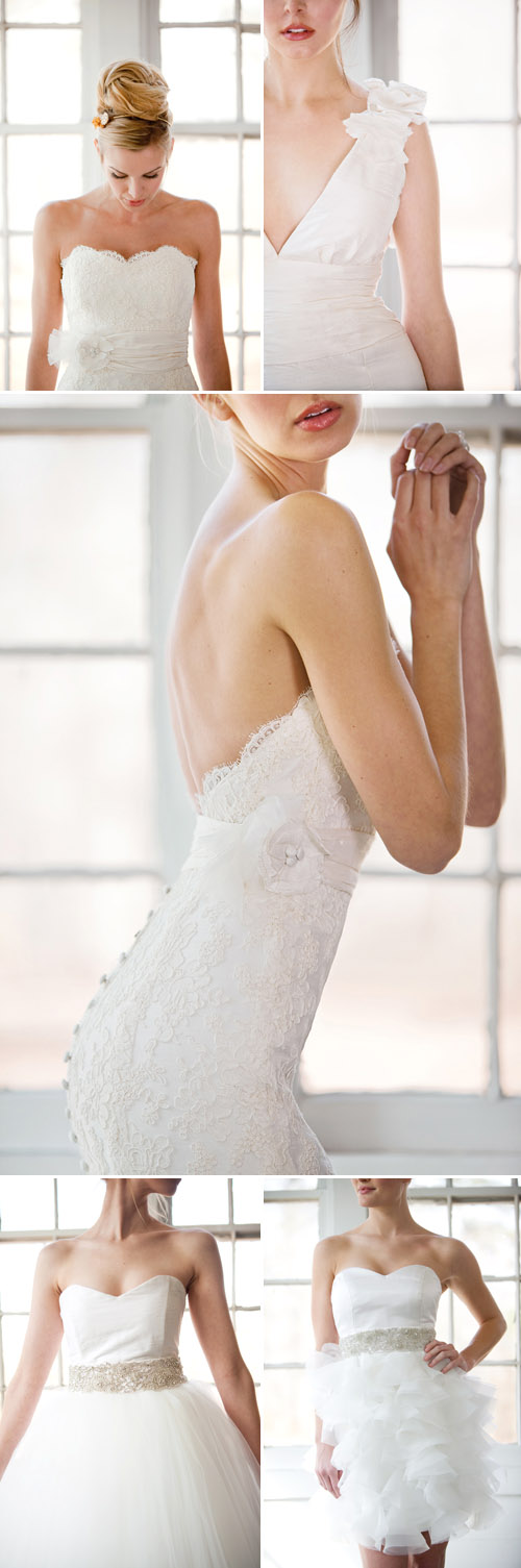 Heidi Elnora 2011 wedding dress collection photographed by Leslee Mitchell Heidi Elnora 2011 wedding dress collection photographed by Leslee Mitchell