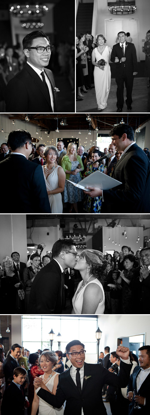 Modern LA wedding at Helms Daylight Photo Studio, succulent wedding floral decor and designs, wedding photos by Posada Photography Modern LA wedding at Helms Daylight Photo Studio, succulent wedding floral decor and designs, wedding photos by Posada Photography