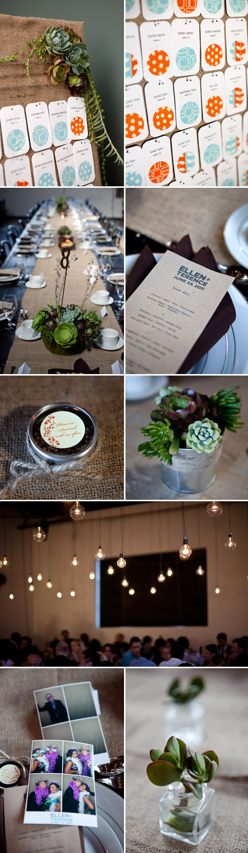 Modern LA wedding at Helms Daylight Photo Studio, succulent wedding floral decor and designs, wedding photos by Posada Photography Modern LA wedding at Helms Daylight Photo Studio, succulent wedding floral decor and designs, wedding photos by Posada Photography