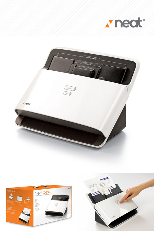 NeatDesk Desktop Scanner and Digital Filing System NeatDesk Desktop Scanner and Digital Filing System