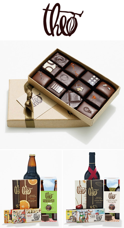 organic chocolate confections and beer and wine pairing kits from Theo Chocolate organic chocolate confections and beer and wine pairing kits from Theo Chocolate