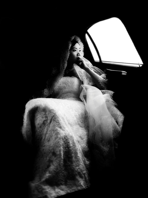 beautiful black and white bridal photo from John and Joseph Photography beautiful black and white bridal photo from John and Joseph Photography