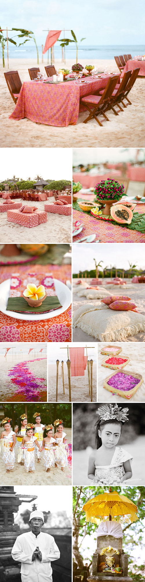 bright colorful Bali destination wedding from Lisa Vorce of Oh How Charming! photographed by Aaron Delesie bright colorful destination wedding from Lisa Vorce of Oh How Charming! photographed by Aaron Delesie