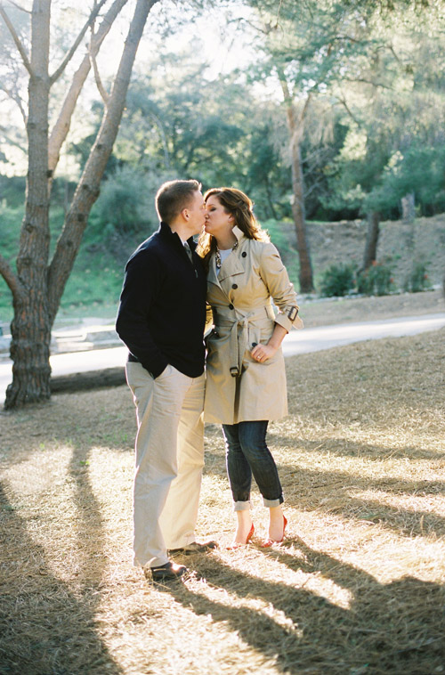 engagement photos of wedding invitation designer and calligrapher Laura Hooper shot near Griffith Observatory in the Hollywood Hills of Los Angeles, photos by Steve Steinhardt engagement photos of wedding invitation designer and calligrapher Laura Hooper shot near Griffith Observatory in the Hollywood Hills of Los Angeles, photos by Steve Steinhardt