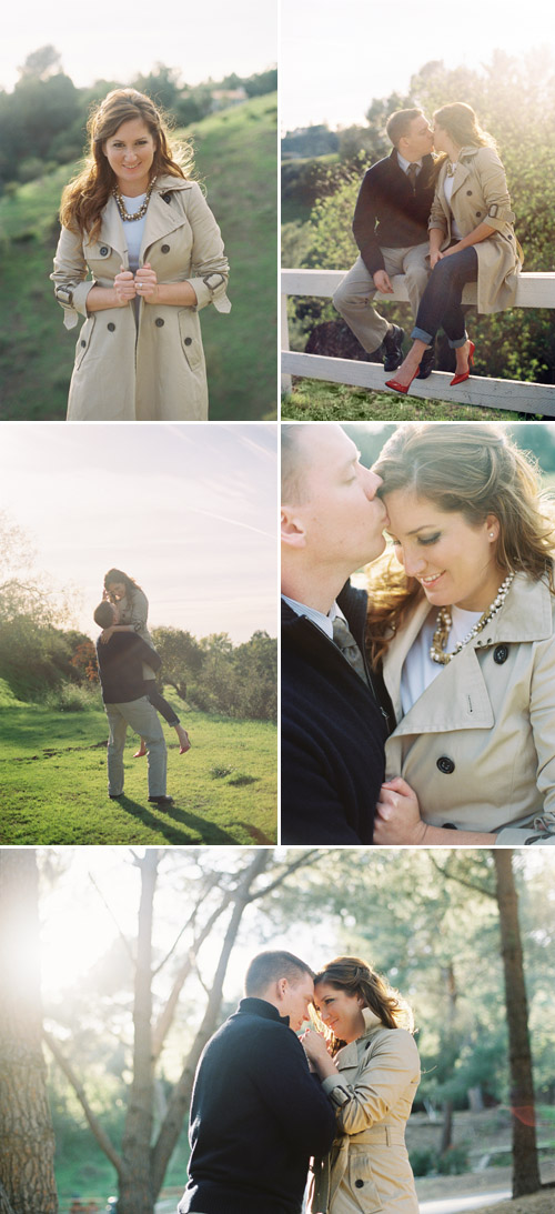 engagement photos of wedding invitation designer and calligrapher Laura Hooper shot near Griffith Observatory in the Hollywood Hills of Los Angeles, photos by Steve Steinhardt engagement photos of wedding invitation designer and calligrapher Laura Hooper shot near Griffith Observatory in the Hollywood Hills of Los Angeles, photos by Steve Steinhardt